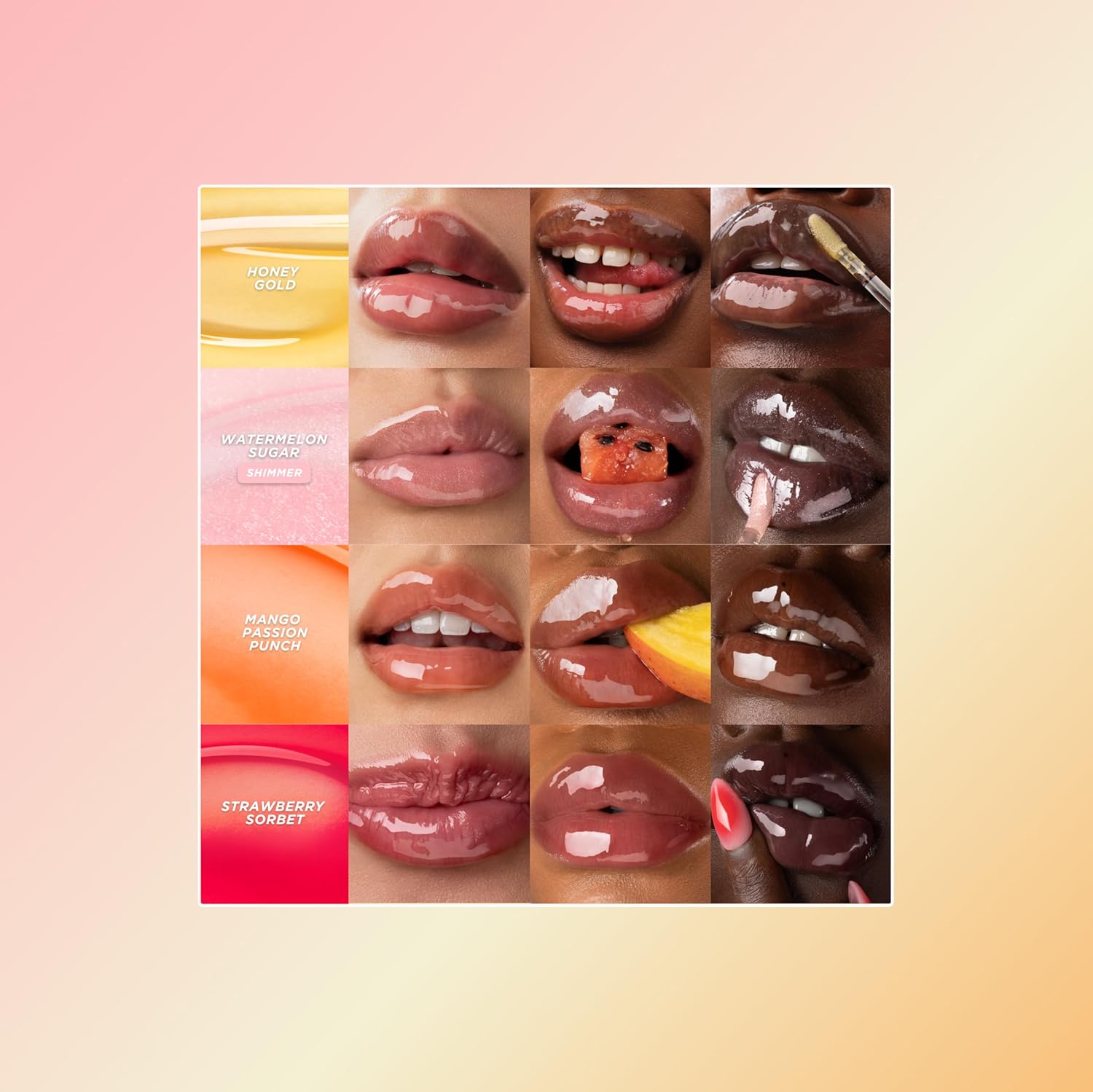 Gisou Honey Infused Lip Oil Nourishing Lip Gloss - Image 4