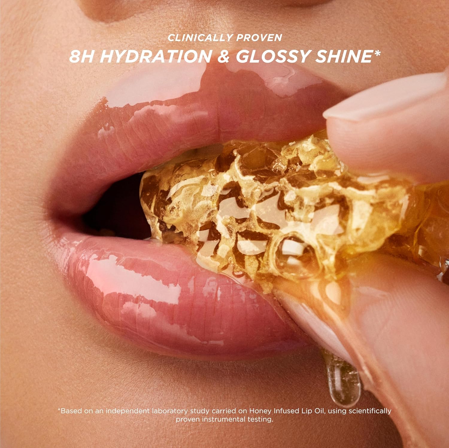 Gisou Honey Infused Lip Oil Nourishing Lip Gloss - Image 2