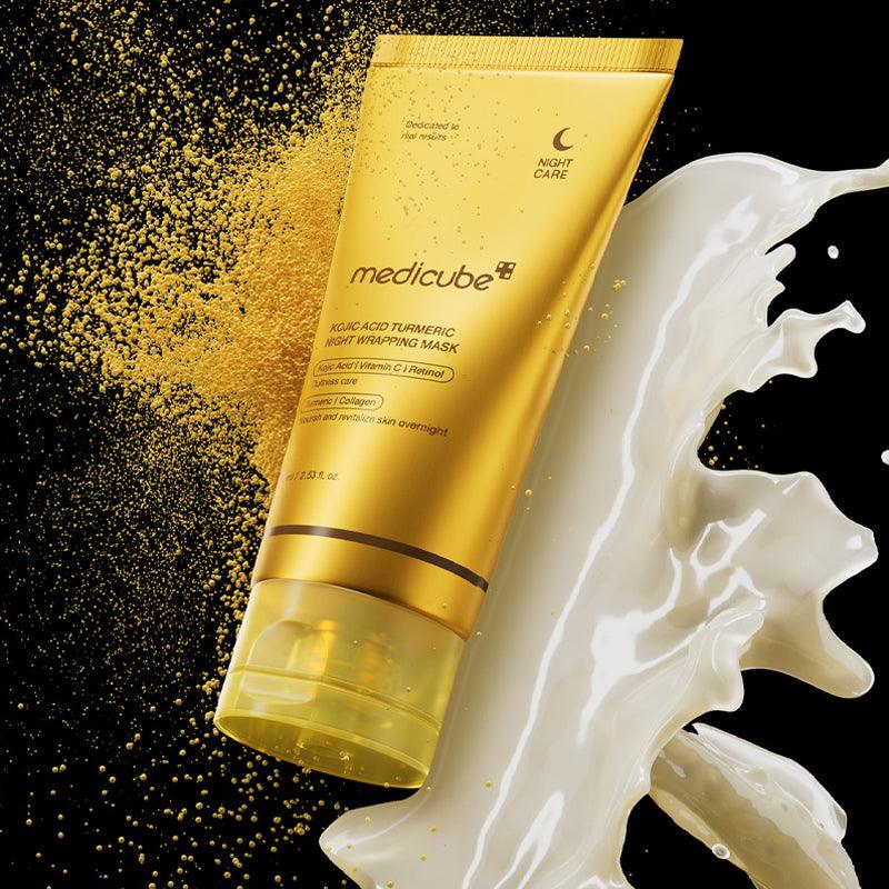 Medicube Kojic Acid Turmeric Night Wrapping Mask - Image 3